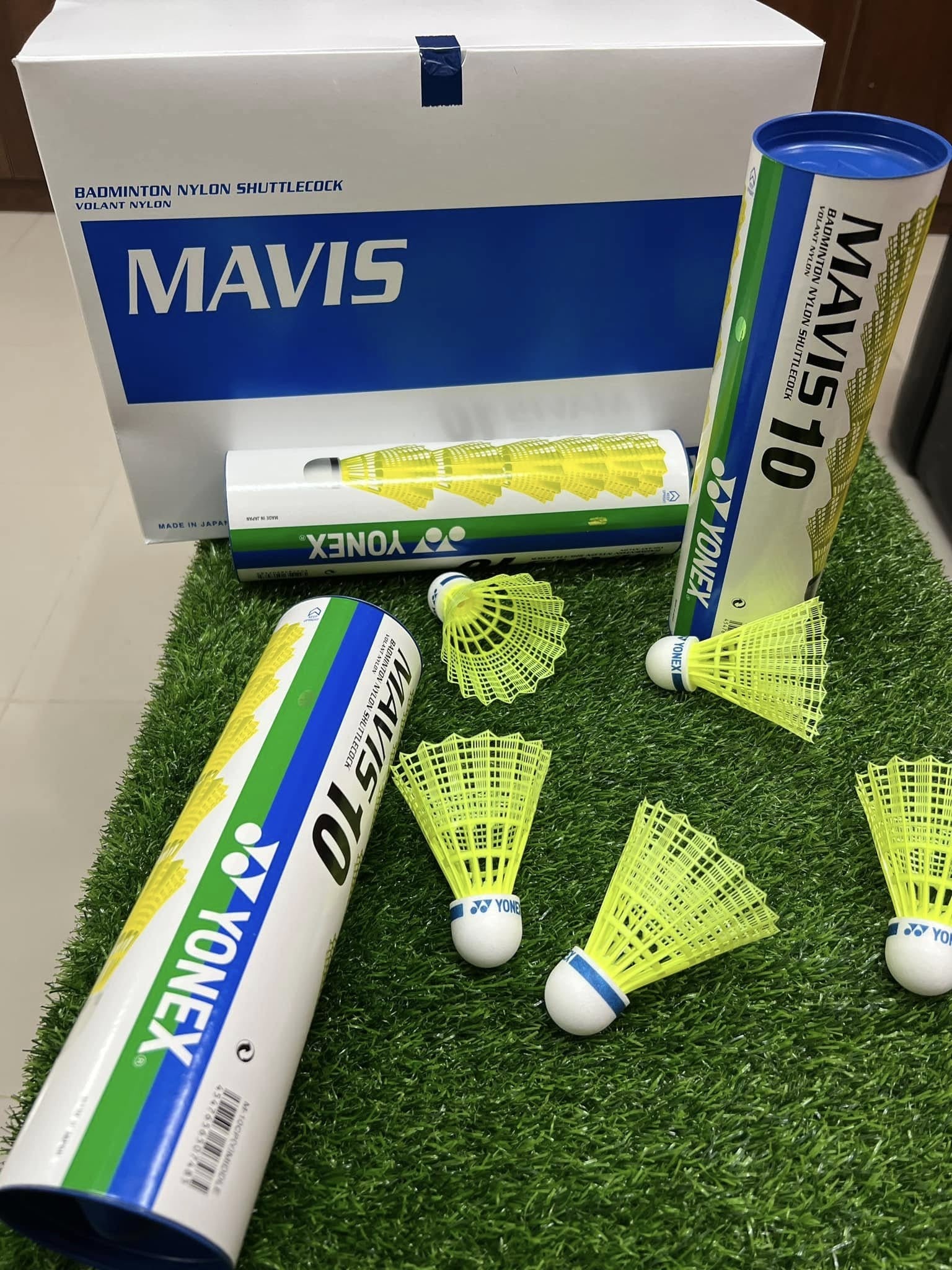 Original Yonex Mavis 10 Plastic Shuttle